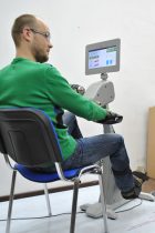 Orthorent's rehab machines with electric motors work quietly and actively protect patients against muscle spasms.